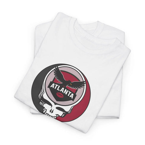 Grateful Dead - Atlanta Falcons Stealie Grateful Dead Steal Your Face T-Shirt - NFL - StealieShop